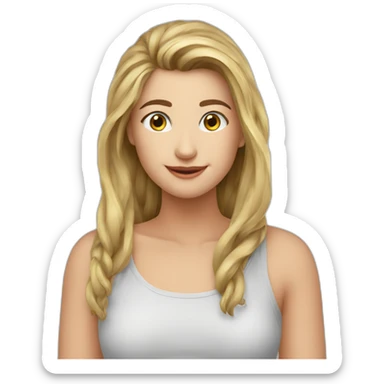 gans met mes sticker