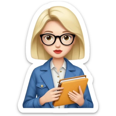 Fashion designer not people  sticker