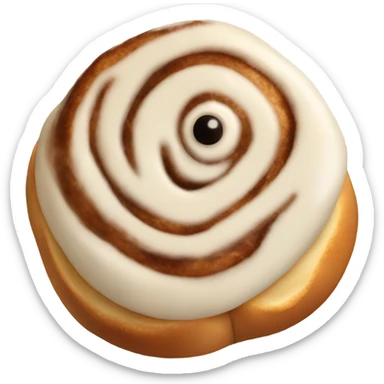 Cinnamon roll sticker