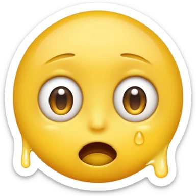 overstimulated yellow standard emoji overwhelmed  sticker