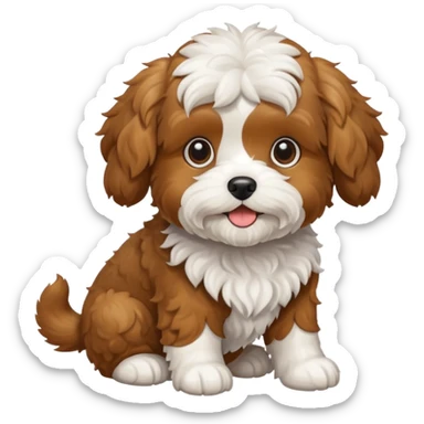 cavapoo dog sticker