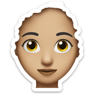 🥹 with lashes  sticker