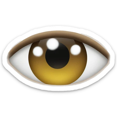 White star eyes emoji sticker