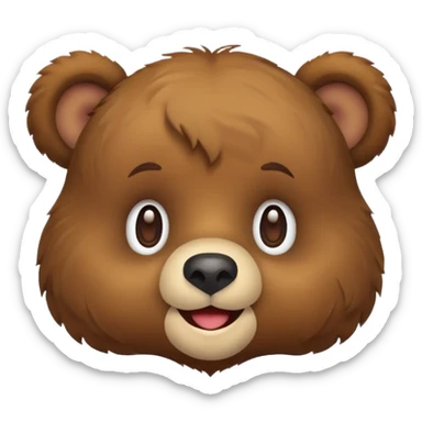 Generate all defaults emojis but with dudu bear face sticker