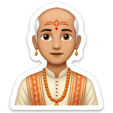 a girnar ji temple situated in india sticker