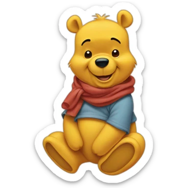 Winnie the Pooh sticker