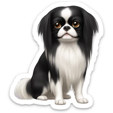 Japanese Chin sticker