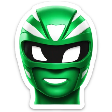 Green power ranger sticker