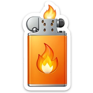 lighter sticker