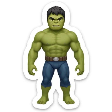 hulk star wars sticker