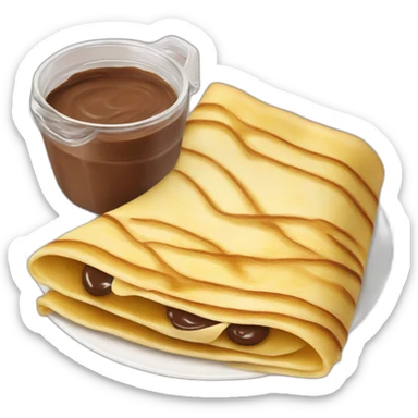 Crêpes au nutella sticker