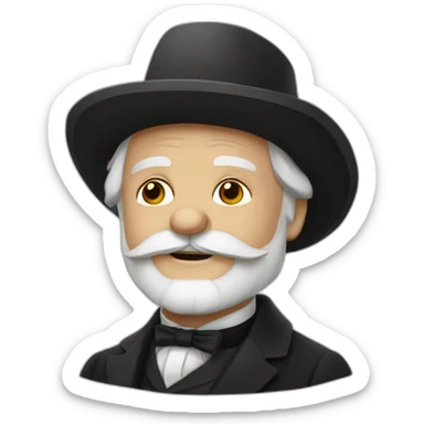 Victor Hugo sticker