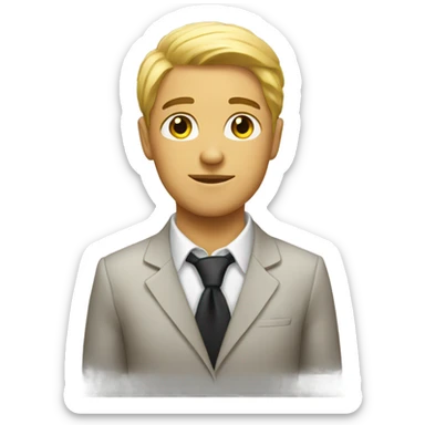 Clean and classy sticker