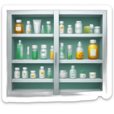 medicine cabinet sticker