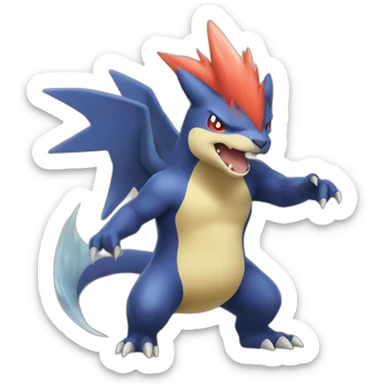 Typhlosion sticker