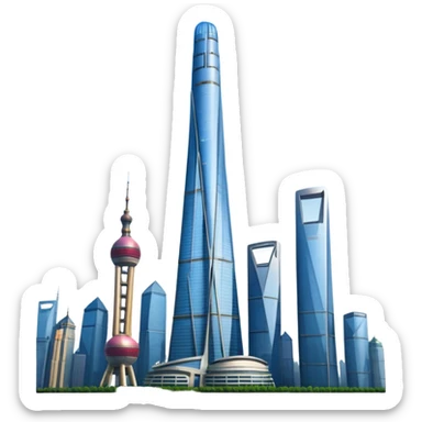 Shanghai Tower sticker