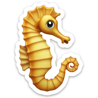 seahorse sticker