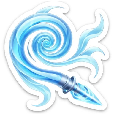 Give me wind weapon 
 sticker