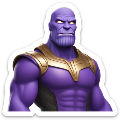 Thanos from squid Game  sticker
