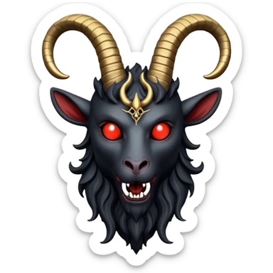 baphomet sticker