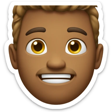 mixture of 😀🤨😟 sticker