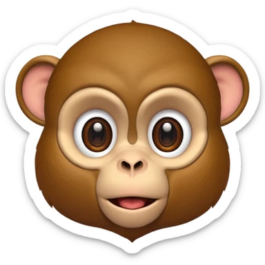 🐒😯؟ sticker