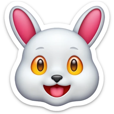 Labubu emoji  sticker