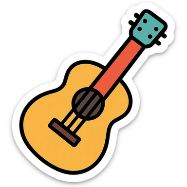 guitar sticker