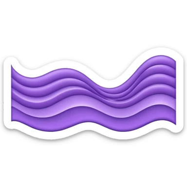 lavender Abstract Border Illustration
 sticker