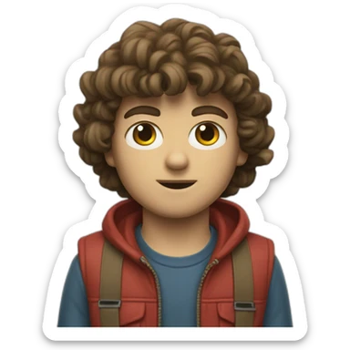 Stanger things sticker
