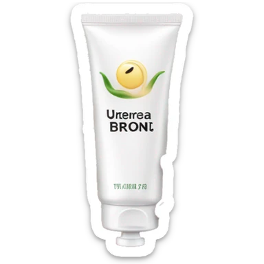 hand cream with urea sticker