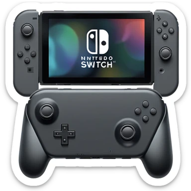 Nintendo Switch 2 gaming console sticker