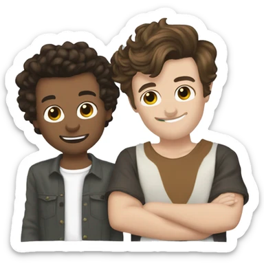 Harry styles and Liam Payne  sticker