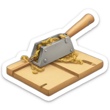 mouse trap sticker