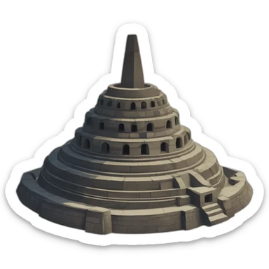 Candi Borobudur sticker