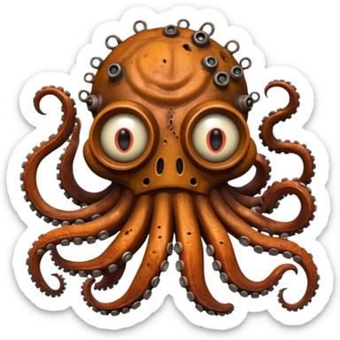 Thomas the Tank Engine gruesomely died and become abomination  incomprehensible lovecraftian horror sticker