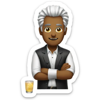 Mad bartender  sticker