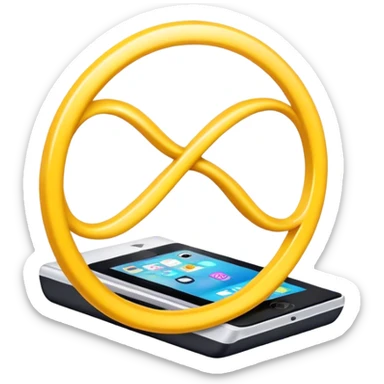 Infinity Loop + AI Scanner sticker