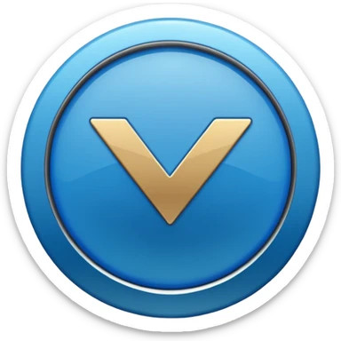 Quiero el logo de verificación de tiktok pero redondo y en vez del logo de tiktok pon un chulo  sticker