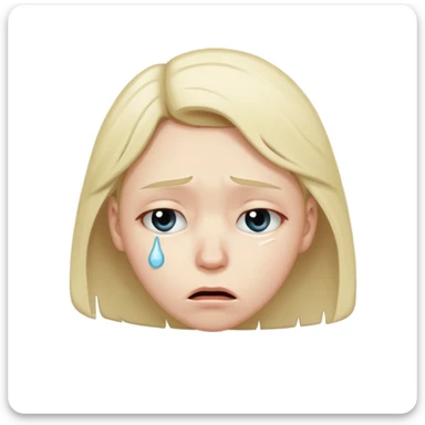Just heard a sad story and don't know how to react sticker