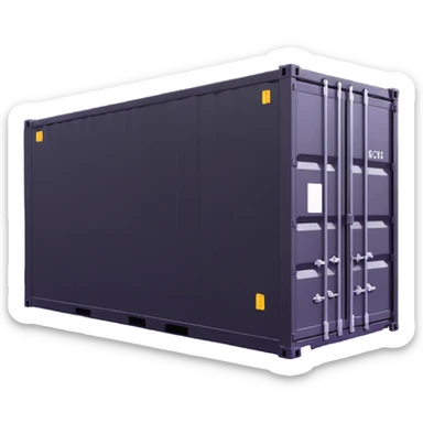 refrigerated cargo container sticker