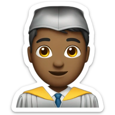 graduating student sticker