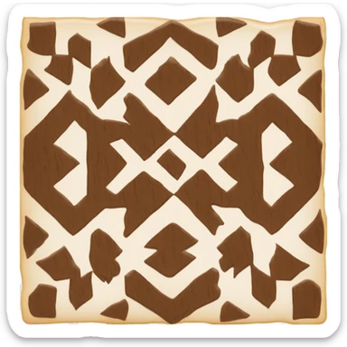 Bavarian rhombus  sticker