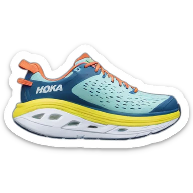 hoka shoe sticker