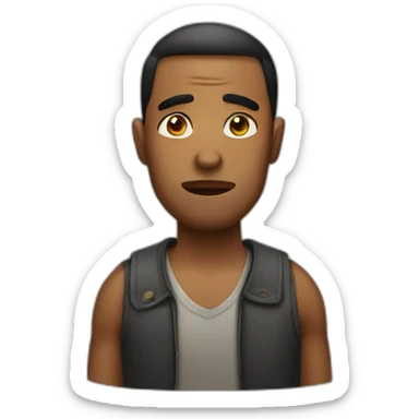 A man saying sorry  sticker