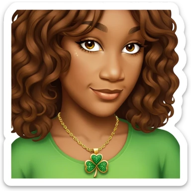 Clover Charm sticker