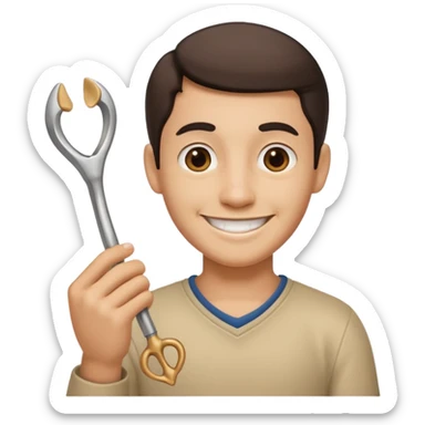 Juan wish bone sticker