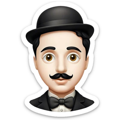 charlie chaplin sticker