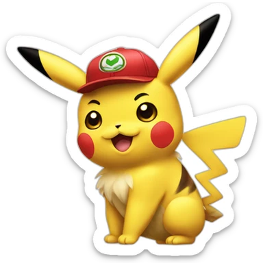 Pikachu Bangkok  sticker