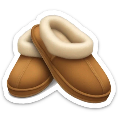 UGG slippers  sticker